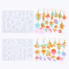 Flexible Silicone Earwear Mold Crystal Epoxy Leaf Earrings Mould Personalized Ear Pendant Mold Jewelry Making Supplies
