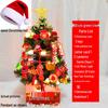 White Christmas Tree Set with 1m, 1.5m, 1.8m Trees - Snow-Decorated Holiday Decor for Home