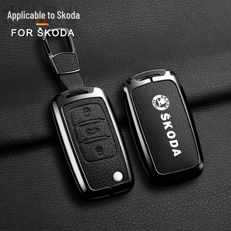 Key Case for SAIC Skoda: Superb Octavia Kodiaq Kamiq Remote Control Holder