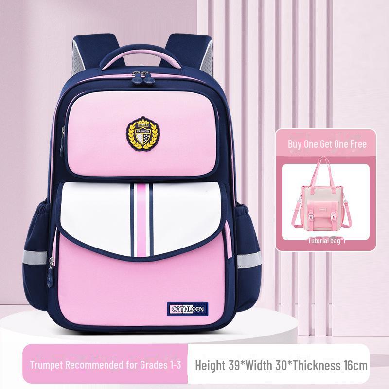 Girls' Lightweight Waterproof Backpack for Elementary School (Grades 1-6) - Durable Oxford Cloth