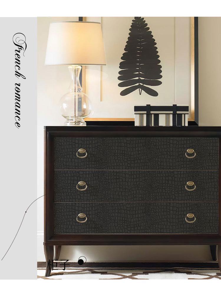 Self-Adhesive Black Crocodile Texture Wallpaper - Waterproof Decorative Wall Sticker