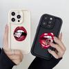 LZ20 Lips Kiss Design Silicone Phone Case for Infinix Smart 9 Hot 40i Tecno Camon 20 Pro Moto G22 G30 OnePlus Google Pixel 9 Shockproof Back Cover