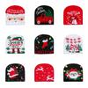 Personality Reindeer Christmas Hat Snowman Bow Pullover Cap New Year Dress Up Cartoon Santa Claus Beanie Hat Male