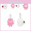 Bear Joke Plush Toy Anime Peripheral Cute Cartoon Keychain Backpack Pendant