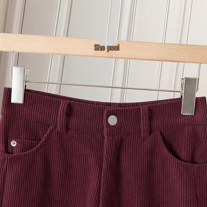 Women's Retro High-Waist Straight-Leg Casual Pants