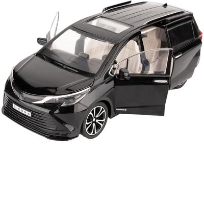 1/24 Toyota Sienna Car Model, Pull Back Diecast Toy Car with Sounds and Lights for Kids Boys Girls and Adults, Gift