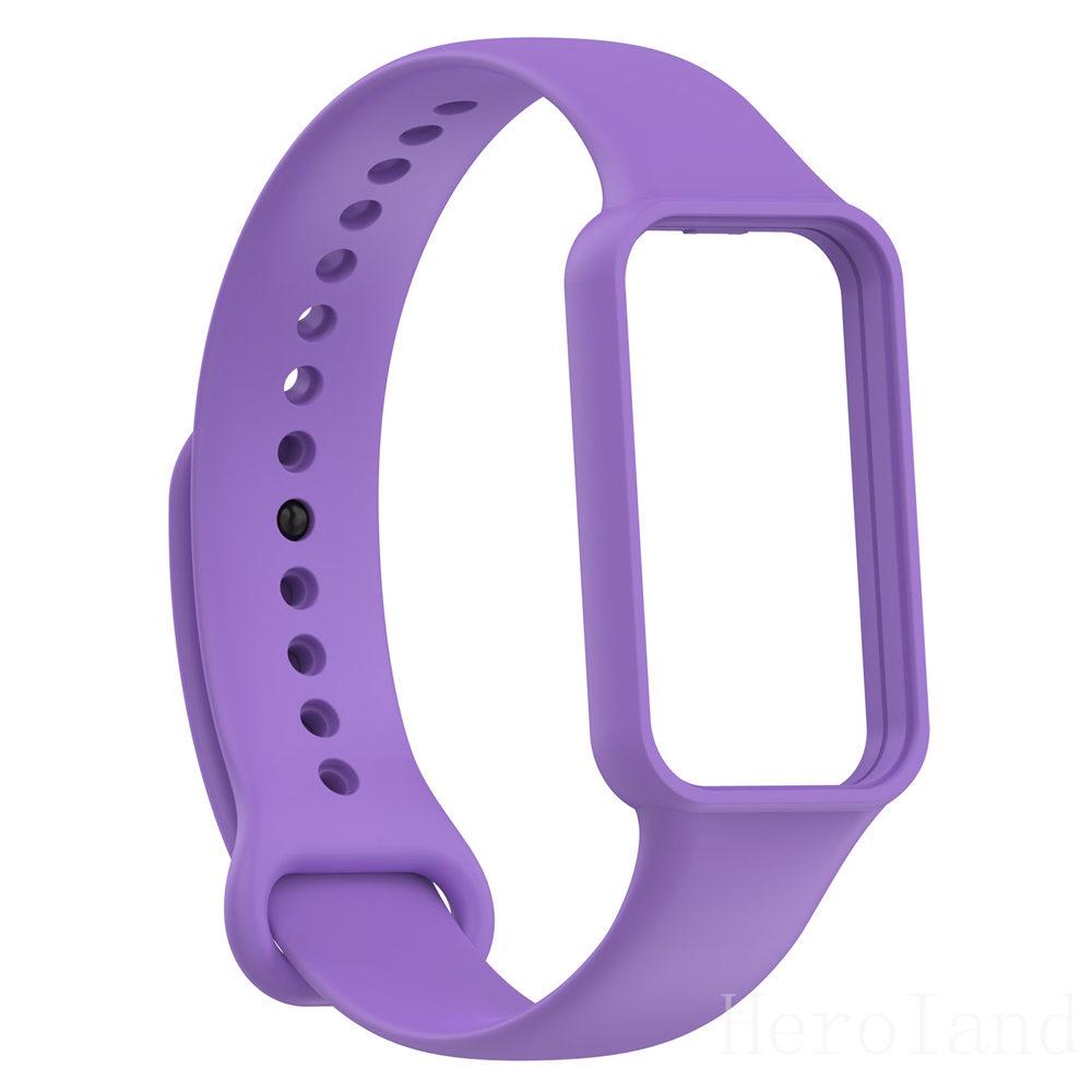 Fashion Silicone Watch Strap for Huami Amazfit Band 7 Smartwatch Band Bracelet Sport Wristband for Amazfit Band 7 Strap Buckle N 3
