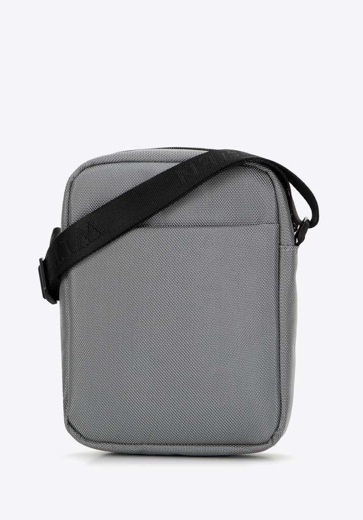 Wittchen Men's Classic Gray Messenger Bag, Gray Polyester