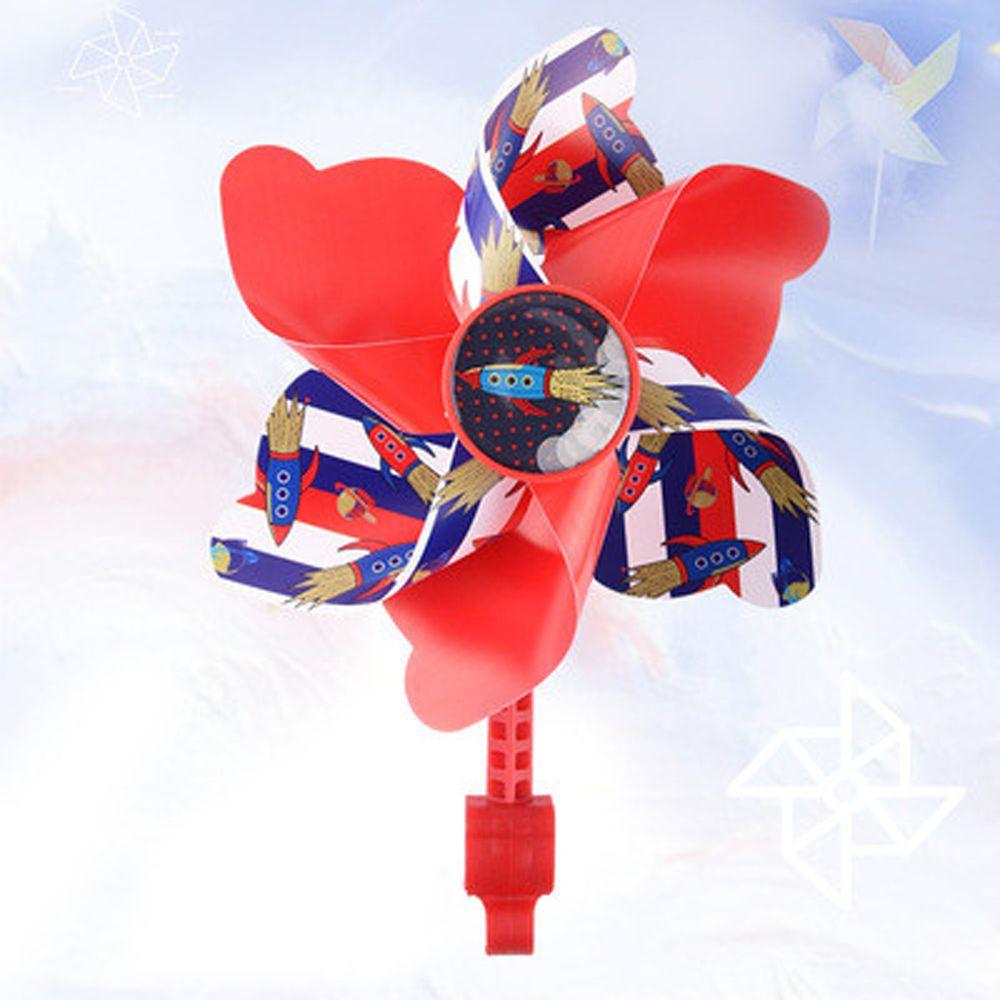 Windmill Flower Pinwheel Bicycle Handlebar Pinwheel Bike Windmill Decoration Children Bike Pinwheel