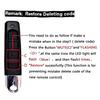 Gantch 433MHZ Universal Learn Copy Remote Control suitable for control garage doors electric gates security systems,YDABCD-Black