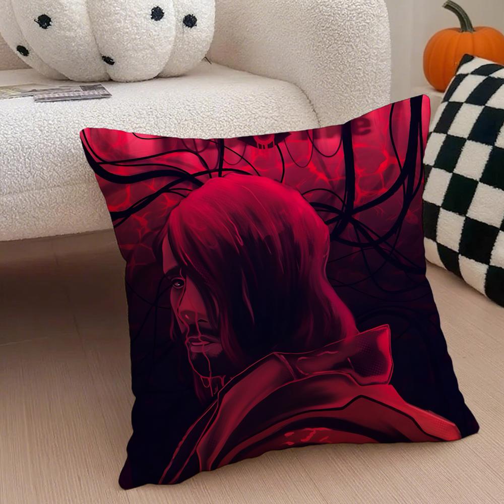 Minimalist modern style IIron Lung Cushion Cover Linen Pillow Case Soft Breathable Protective Couch Room Decoration