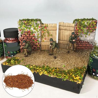 Micro Landscape Leaves, Diorama Resin Models Scenery for Model Railroad Fairy Bonsai