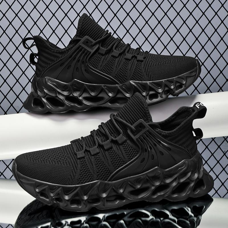 MAEDEF Men Running Shoes Breathable Mesh Sneakers Non Slip Lightweight Sports Shoes For Outdoor Walking Casual Athletic Footwear