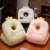 Cartoon Design Nap Pillow Plush Neck Nap Pillow Comfortable Plush Throw Pillow  Office Use