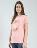 Monte Carlo Womens Printed Round Neck Half Sleeve Regular Fit Cord Set