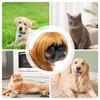 Cat Wigs Funny Adjustable Human-Style Bangs Pet Costume Party Pet Bob Wigs For Small Medium Large Breeds Halloween Holiday Party
