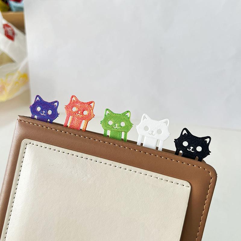 Mini Kitten Bookmark - Cute Cat Paw Bookmark Cat Bookmark Book Accessories Cute Stationery School Supplies