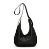 Unique large capacity shoulder bag for women  casual niche crossbody bag  manual dumpling bag