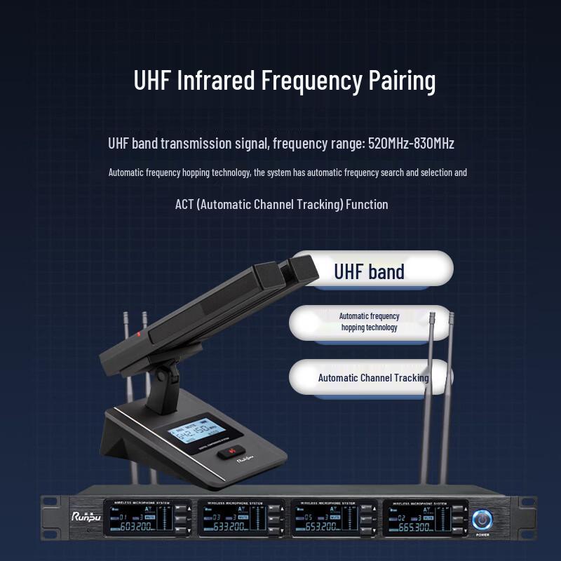 Runpu UHF Wireless Conference Audio System (CN version)