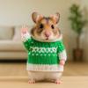 Soft Small Pets Sweater Warm Knitted Sweater Party Supplies Hamster Sweater Christmas Decoration