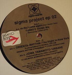 

12inch Record VARIOUS - Sigma Project EP 02 SG002 Sigma Records 2003 Japan Dance & Electronica Used