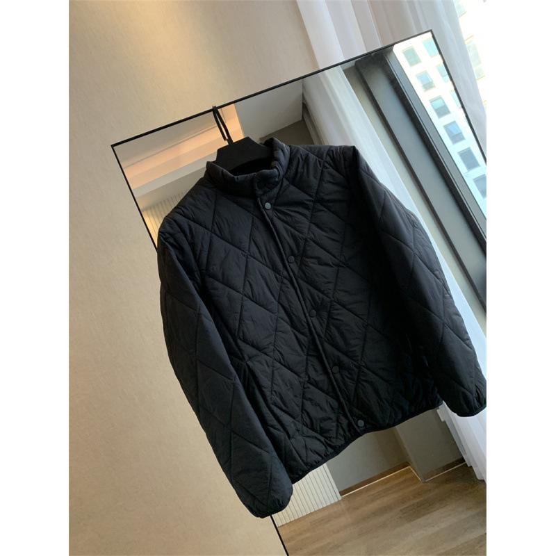 Out K Retro Quilted Jacket: High-Efficiency Cotton, Stackable, Warm, Mountain Style for Couples