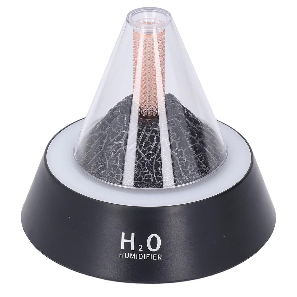 Aroma difuzér sopka 7 barev LED okolní světlo Více režimů Tichý Automatické vypnutí 80 ml