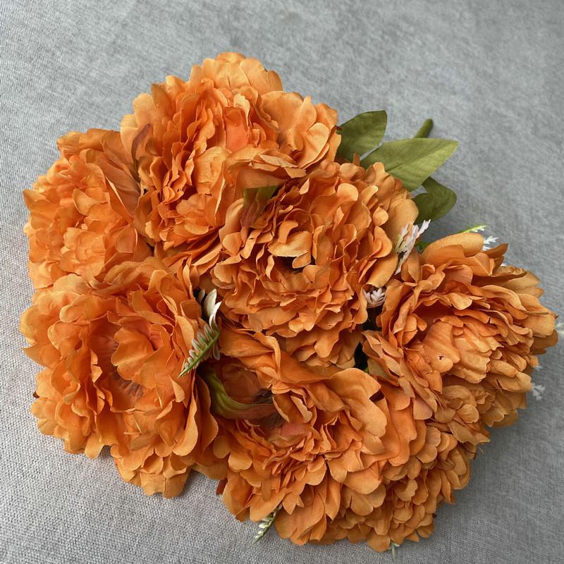 Peony Flower Artificial Wedding Centerpiece For Home Decor And Photography Prop