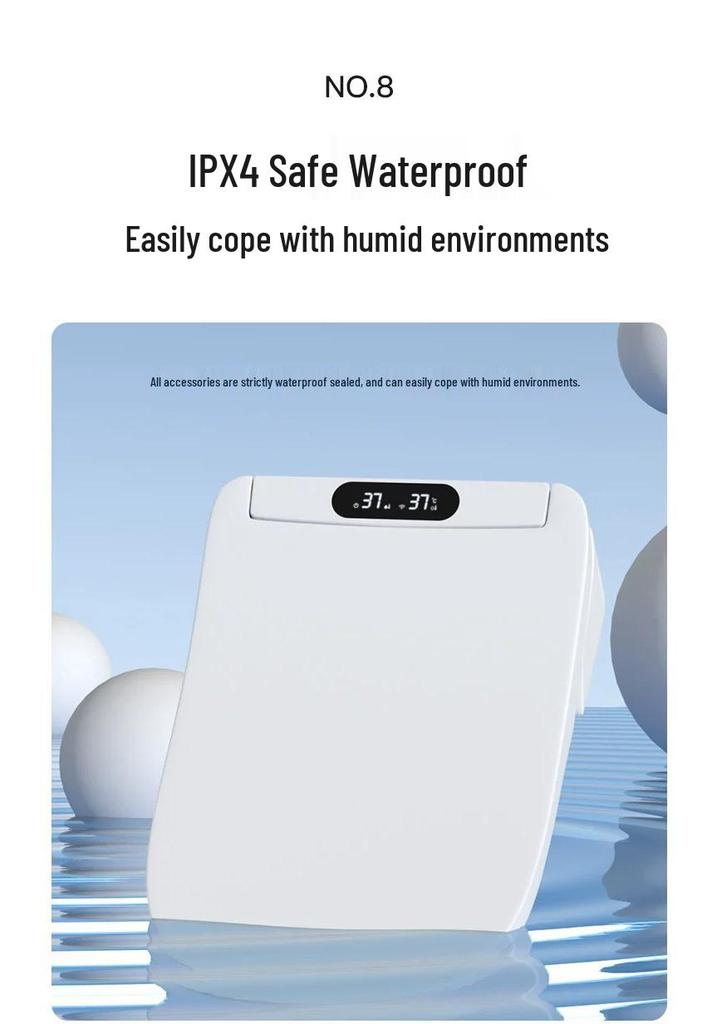 Automatic Smart Toilet Seat with Instant Heating and Constant Temperature