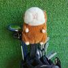 Guinea Pig Golf Club Headcover Plush Animal Wood Driver Head Protector Cover Golf Accessories Men Women Golfer Gift
