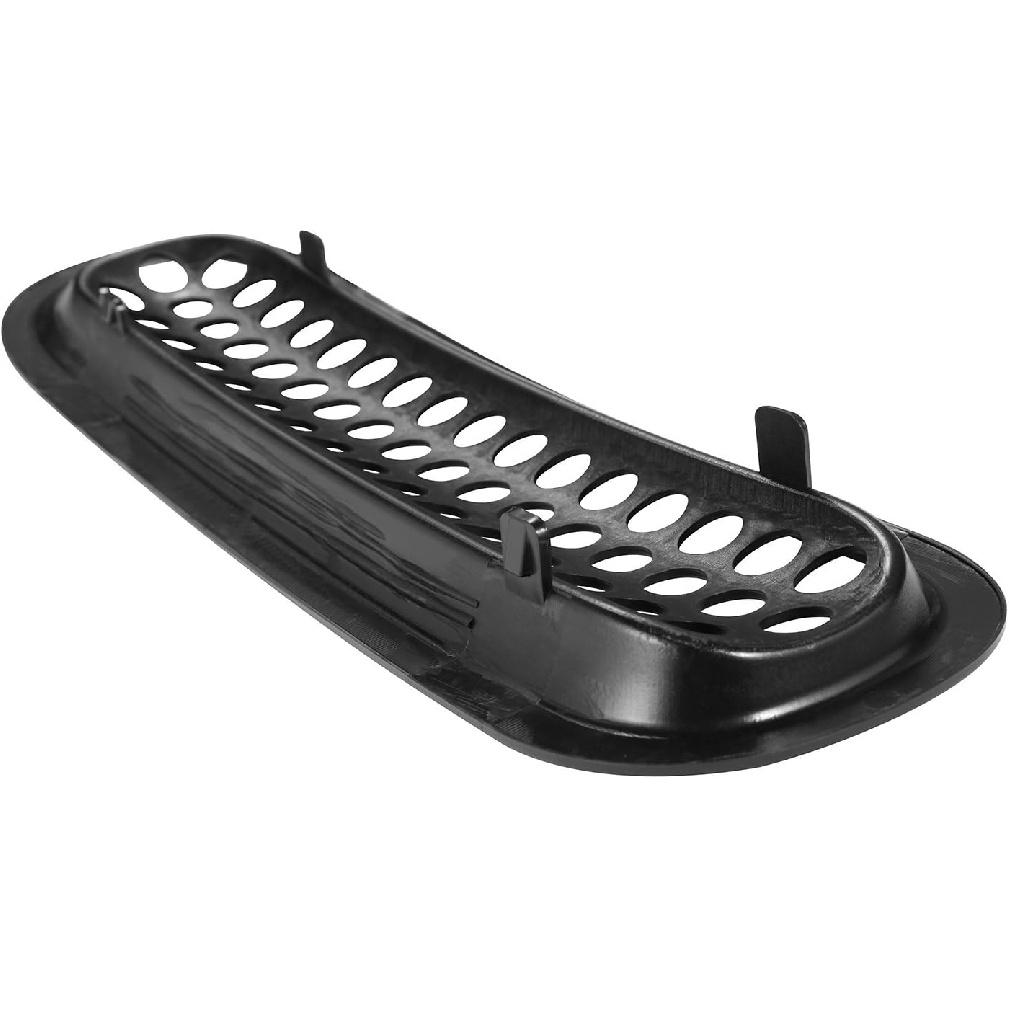 Hooke Road Black JK Grill Erts Front Grille Mesh Cover Guard For Jeep Wrangler JK 2007-2015 Accessories