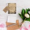 100Pcs User Friendly Sealing Envelopes Feature Decorative Natural Twine Ready To Use Greeting Card Set For Celebration