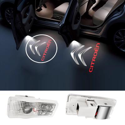 2 Stück Auto Tür LED Licht Willkommenslogo für XSARA PICASSO C5 X7 C2 C3 II PLURIEL A51 C4 C6 C8 DS3 DISPATCH III SAXO XANTIA