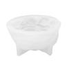 Peony Silicone Mold Flexible Reusable Flower Candle Mold for Soap Craft Making Baking Decorations