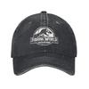 Jurassic World  Movie  Sun Baseball Cap  Women Men Print Hip Hop Hats Summer Y2k Cute Outdoor Sport Sun-Proof Snapback Cap