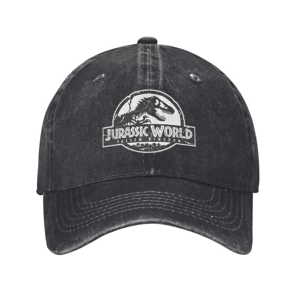 Jurassic World Movie Sun Baseball Cap Women Men Print Hip Hop Hats Summer Y2k Cute Outdoor Sport Sun-Proof Snapback Cap