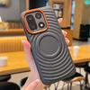 Applicable to OnePlus 15T ripple pattern mobile phone case metal button 1 + 15 magnetic case wireless charging 1 plus 15 protective case