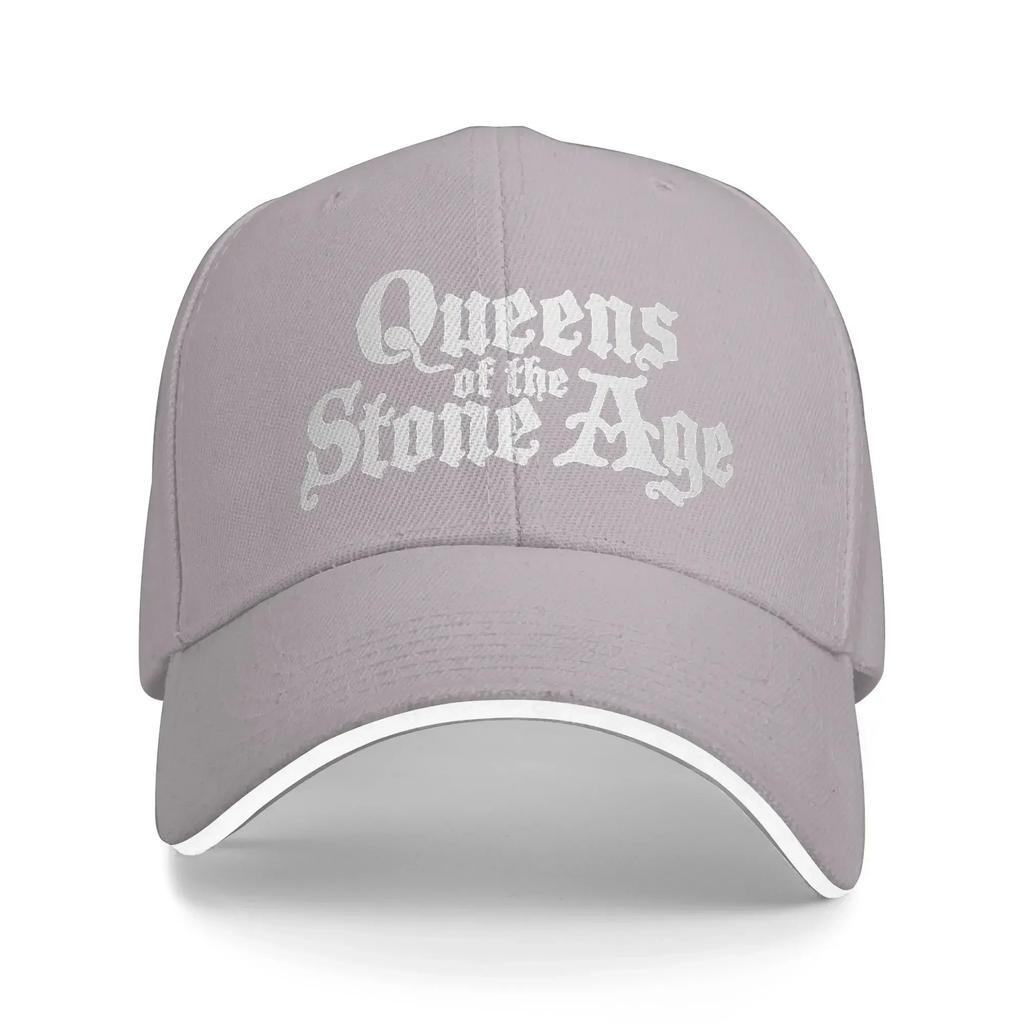 Queens of the Stone Age Band  Outfit Men Women Baseball Caps Metal  Dad Hat Fashion Travel Headwear Adjustable Fit Snapback Hat