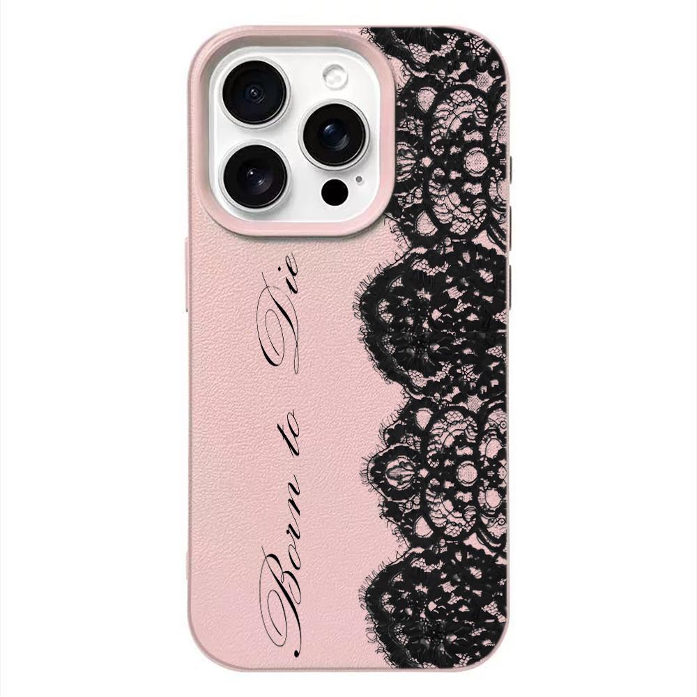 Sexy Spitze Handyhülle Für IPhone 17 16 15 Plus 11 13 12 14 Pro Max 16e 17 Air Weiche Silikonhülle Stoßfeste Hüllen