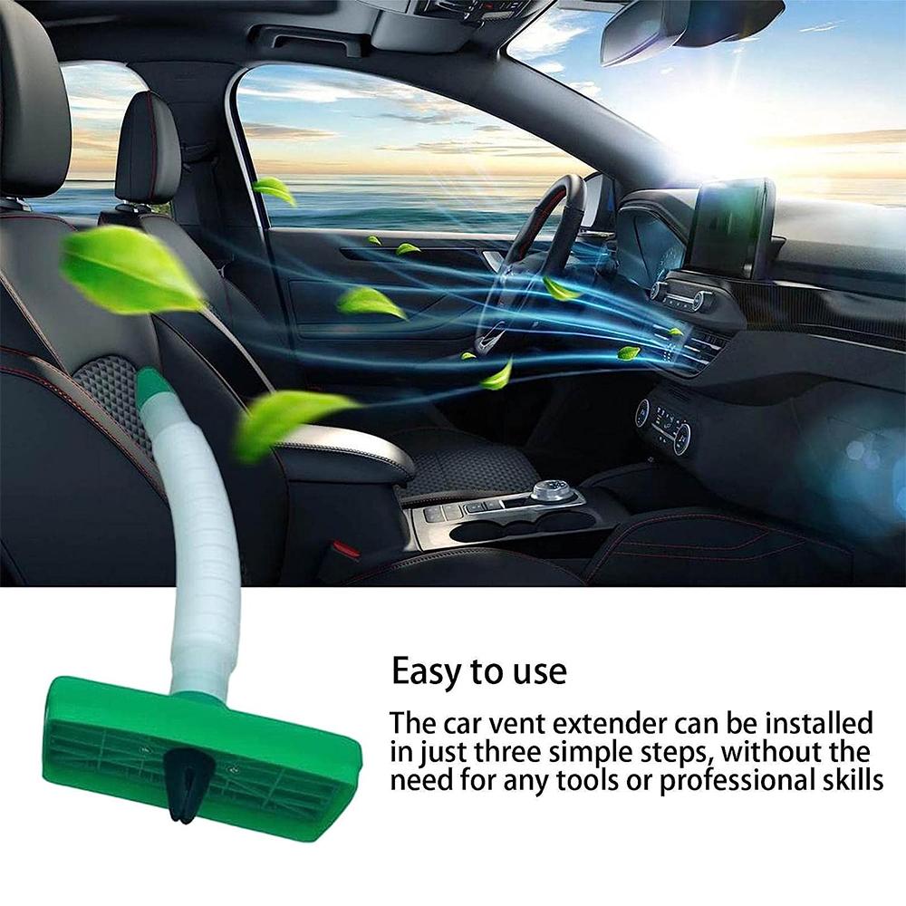 Jewel Cooler: Car AC Vent Extender Hose