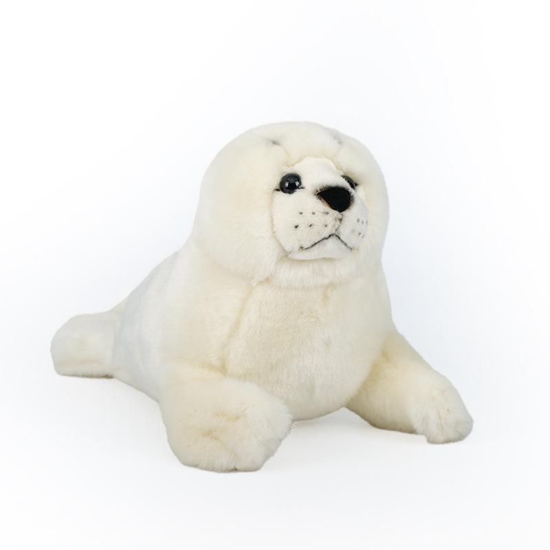 Новая Креативная Милая Плюшевая Игрушка-Кукла Морской Лев белый