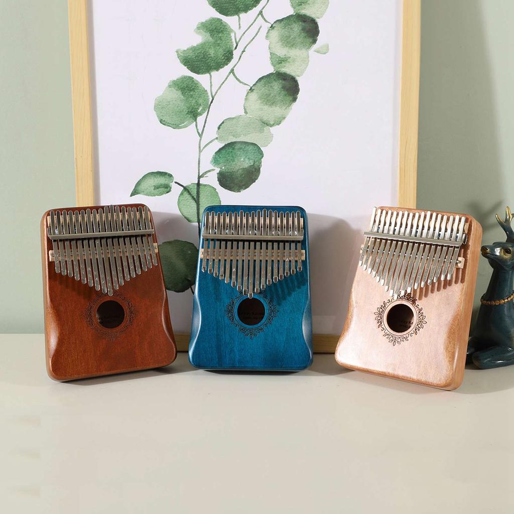 Thumb Piano 17 Keys Musical Instruments Portable Finger Piano Gifts for Kids and Adults Beginners