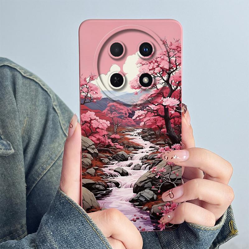 Für Huawei Nova 12i 4G Handyhülle Abdeckung Weiches Silikon Süß Bemalte Schale Cartoon Funda Süß Bedruckte Schutzhülle Coque