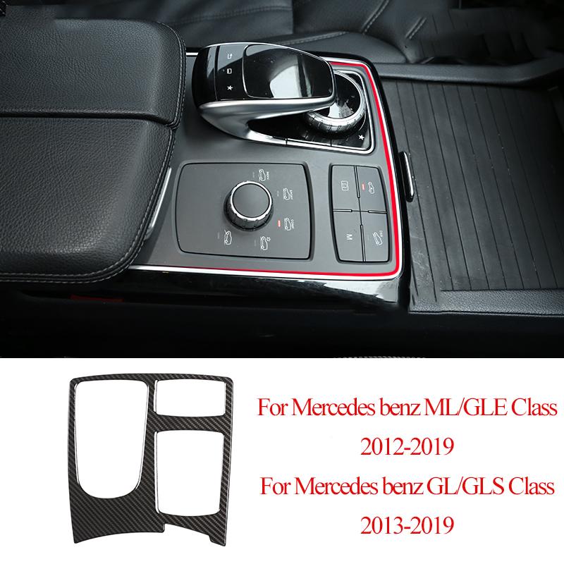 Control Panel Center Console Cover For Mercedes benz ML320 2012 GLE W166 Coupe c292 350d GL X166 GLS AMG Interior Accessories