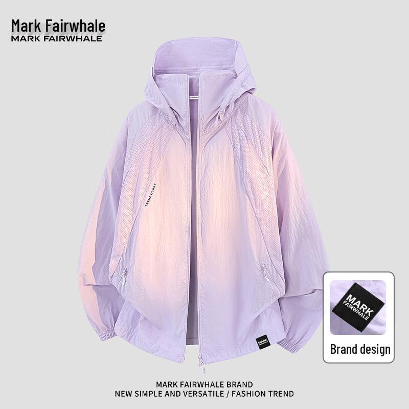 Mark Fairwhale Men s Ice Silk Quick-Dry Sun Protection Hooded Jacket 3XL