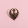 Geometric Retro Unique Pin Fashion Accessory For Unisex Clothing And Bags