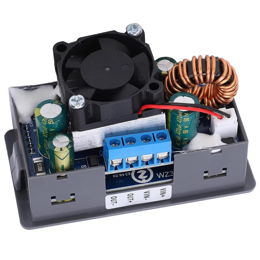 80W Boost Converter WZ3605E Programmable Voltage Regulator 5A Voltage Converter Module LCD Display