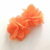 20pcs DIY Chiffon Flowers Mesh Floral Craft for Wedding Dress Hat Material Decor
