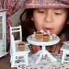 6Pcs Miniature Rattan Resin Baskets Mini Baskets for Mini House Accessories Small Storage Basket Landscape Decoration Micro