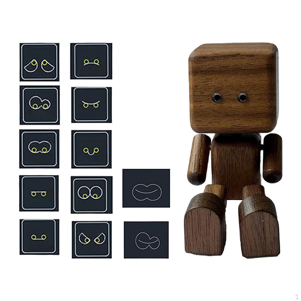 Shaking Feet Wooden Doll Accessories for Car Dashboard Decorative Versatile Lightweight Ornament